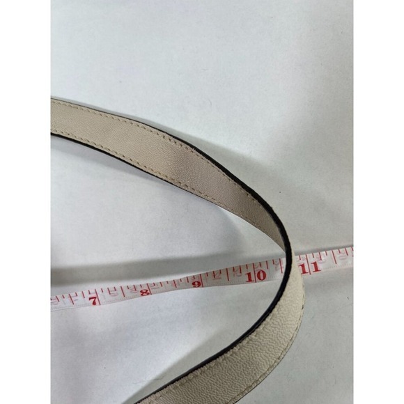 Michael Kors Hamilton Vanilla Leather Tote Shoulder Bag Purse Snap Close - Picture 16 of 16